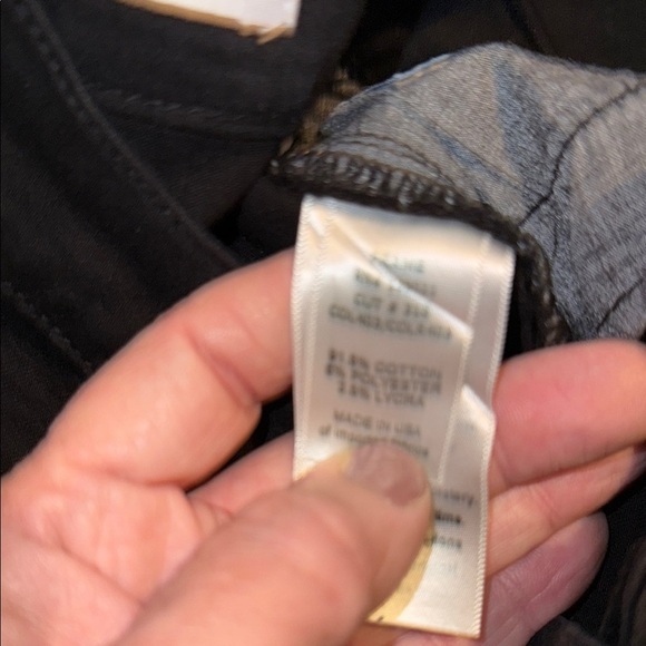 Frame Denim Distressed Black Skinny Jeans - size 26. B4 - Picture 6 of 7